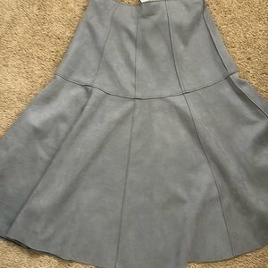Zara suede skirt
